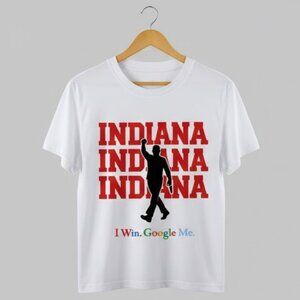 Indiana I Win Google Me Curt Cignetti Unisex T-shirt